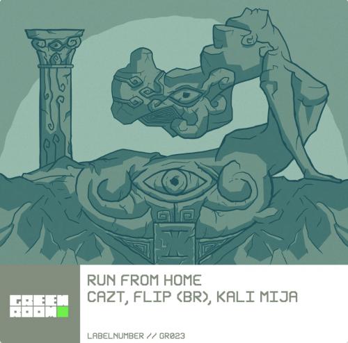 Cazt, Flip, Kali Maju - Run From Home (Extended Mix) [2024]